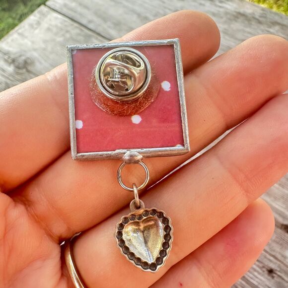 Vintage Jewelry Snowman Brooch Handcrafted Winter Brooch Pin - Picture 2 of 2